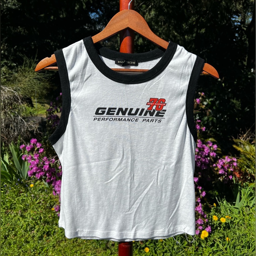 Cropped tank top